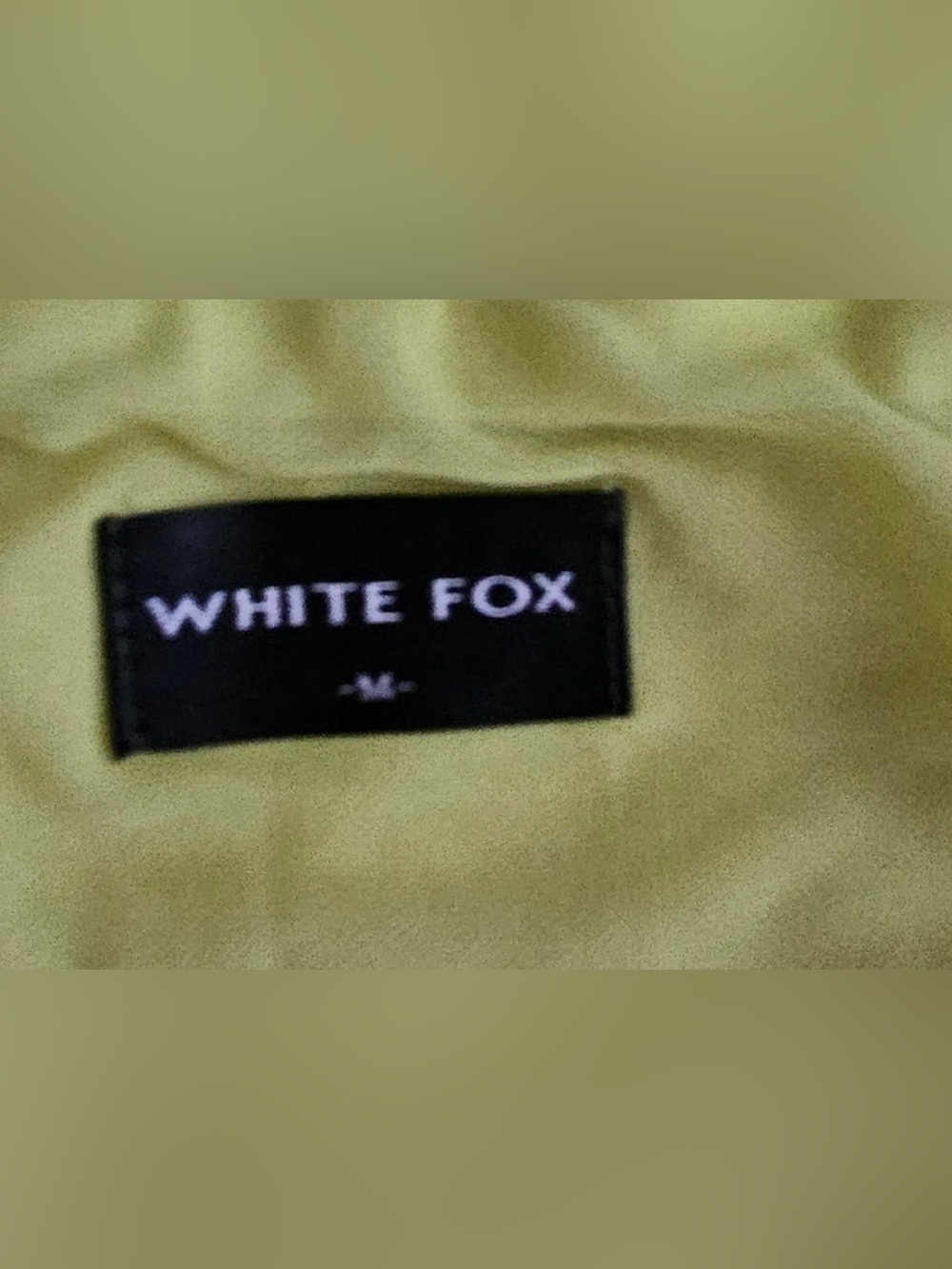 White Fox Sequin 2PC Set Lime green.  Top S. Skirt M. - Picture 8 of 8